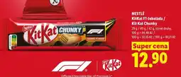 Lidl NESTLÉ KitKat F1 čokoláda / Kit Kat Chunky nabídka