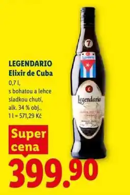 Lidl Legendario Elixir de Cuba nabídka