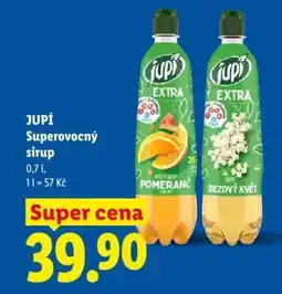 Lidl Jupí Superovocný sirup nabídka