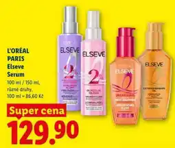 Lidl L'ORÉAL PARIS Elseve Serum nabídka