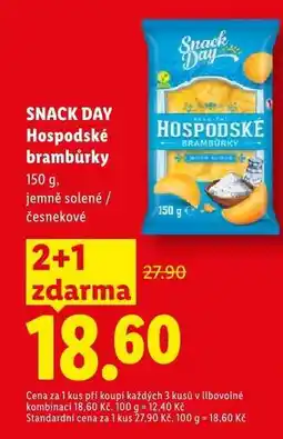Lidl SNACK DAY HOSPODSKÉ BRAMBŮRKY nabídka