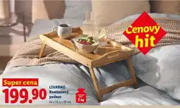 Lidl LIVARNO Bambusový podnos nabídka