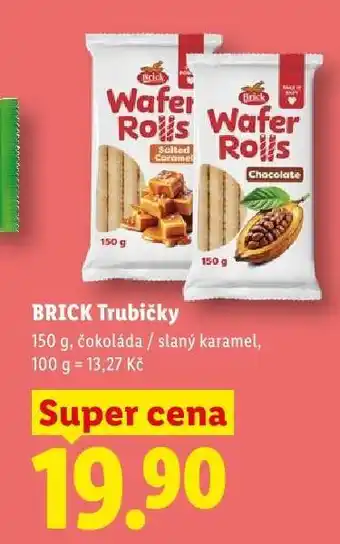 Lidl Brick trubičky nabídka