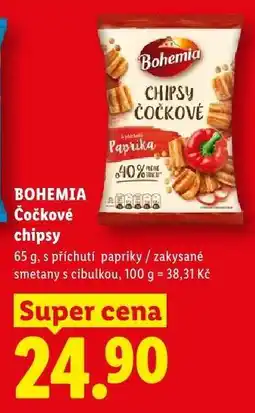 Lidl Bohemia Čočkové chipsy nabídka