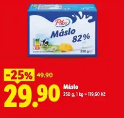 Lidl Máslo nabídka