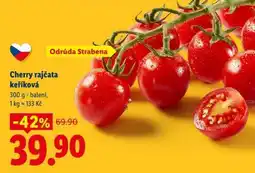 Lidl CHERRY RAJČATA KEŘÍKOVÁ nabídka