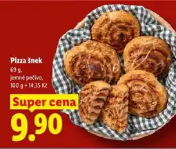 Lidl Pizza šnek nabídka