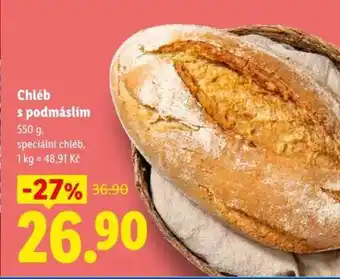Lidl Chléb s podmáslím nabídka