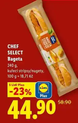 Lidl CHEF SELECT Bageta nabídka
