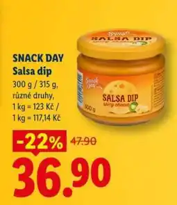 Lidl SNACK DAY Salsa dip nabídka