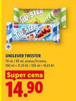 Lidl UNILEVER TWISTER nabídka