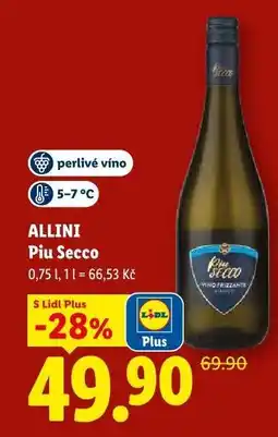 Lidl ALLINI Piu Secco nabídka