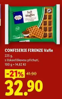 Lidl CONFISERIE FIRENZE Vafle nabídka