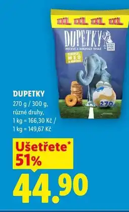 Lidl Dupetky nabídka
