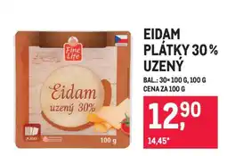 Makro EIDAM PLÁTKY 30% UZENÝ nabídka