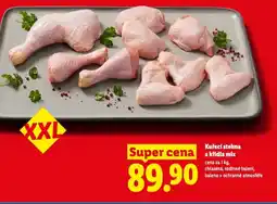 Lidl Kuřecí stehna a křídla mix nabídka