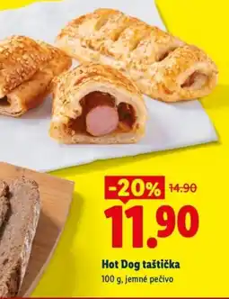 Lidl Hot Dog taštička nabídka