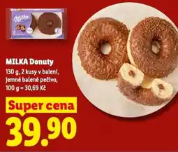 Lidl MILKA Donuty nabídka