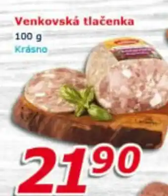 ESO MARKET Venkovská tlačenka nabídka