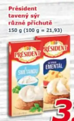 ESO MARKET Président tavený sýr nabídka