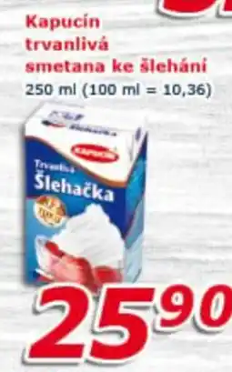 ESO MARKET Kapucín trvanlivá smetana ke šlehání nabídka
