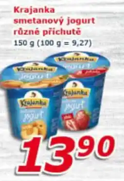 ESO MARKET Krajanka smetanový jogurt nabídka