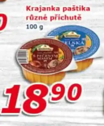 ESO MARKET Krajanka paštika nabídka