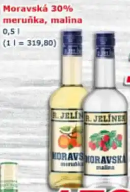 ESO MARKET Moravská 30% meruňka, malina nabídka