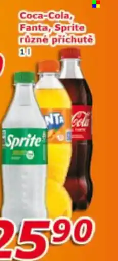 ESO MARKET Coca-Cola, Fanta, Sprite nabídka