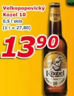 ESO MARKET Velkopopovický Kozel 10 nabídka