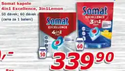 ESO MARKET Somat kapsle 4in1 Excellence, 3in1Lemon nabídka