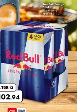 TRAVEL FREE Red Bull Energy Drink nabídka