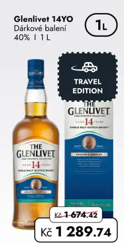 TRAVEL FREE Glenlivet 14YO nabídka