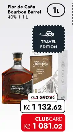 TRAVEL FREE Flor de Caña Bourbon Barrel nabídka