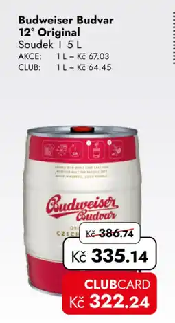 TRAVEL FREE Budweiser Budvar 12° Original nabídka