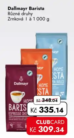 TRAVEL FREE Dallmayr Barista nabídka