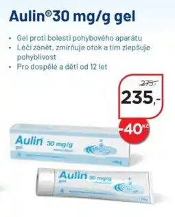 Magistra lékárny Aulinº30 mg/g gel nabídka