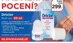 Magistra lékárny Driclor Roll-on nabídka