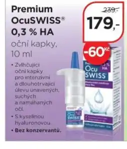 Magistra lékárny Premium OcuSWISSⓇ 0,3% HA nabídka
