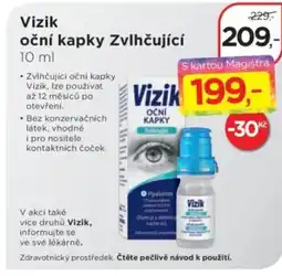 Magistra lékárny Vizik oční kapky Zvlhčující nabídka