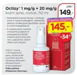 Magistra lékárny OctizyⓇ 1 mg/g + 20 mg/g nabídka