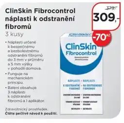 Magistra lékárny ClinSkin Fibrocontrol náplasti k odstranění fibromů nabídka
