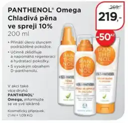Magistra lékárny PANTHENOL Omega Chladivá pěna ve spreji 10% nabídka