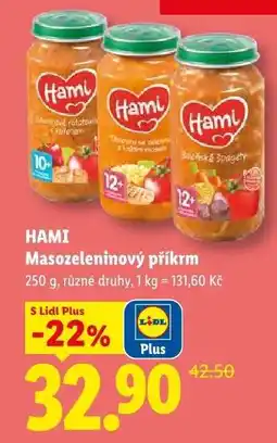 Lidl Hami masozeleninový příkrm nabídka