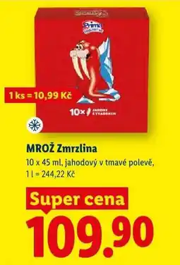 Lidl Mrož Zmrzlina nabídka