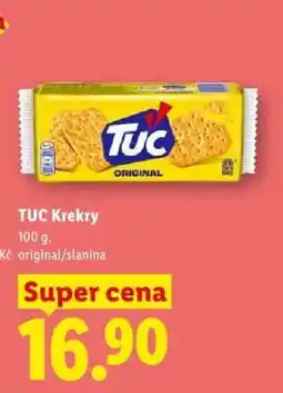 Lidl TUC krekry nabídka