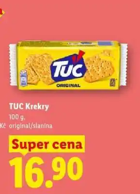 Lidl TUC krekry nabídka