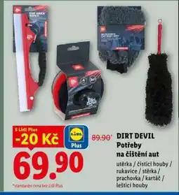 Lidl DIRT DEVIL Potřeby na čištění aut nabídka