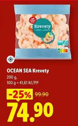 Lidl OCEAN SEA Krevety nabídka