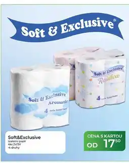 Tamda Foods Soft&Exclusive toaletni papir 4ks 2V/3V nabídka